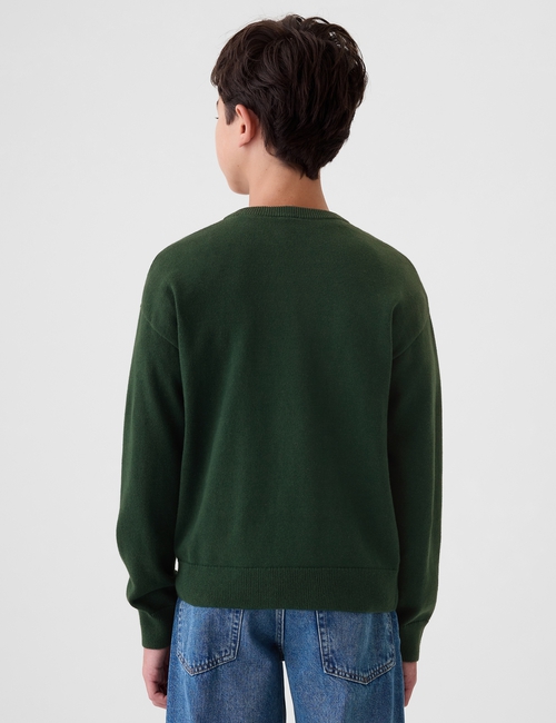Kids Gap Logo Intarsia Sweater