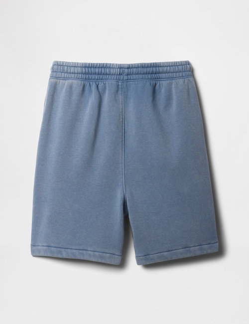 Kids Washed-Fleece Pull-On Shorts