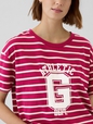 Organic Cotton Oversized Boyfriend Logo T-Shirt