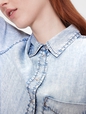 GapStudio Draped Denim Shirtdress
