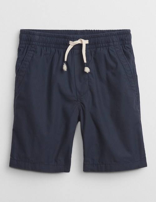 Kids Poplin Pull-On Shorts