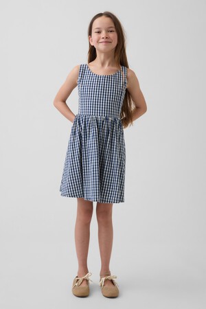 TANK SQ NK DRS - DNM GINGHAM