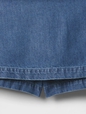 UltraSoft Denim Mini Skort