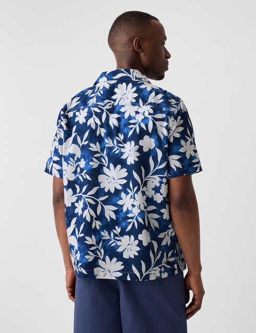 Linen-Blend Vacay Shirt in Standard Fit