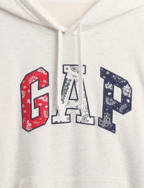 Relaxed Gap Logo Hoodie