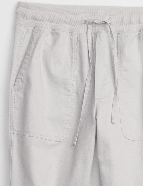 Ribbed Twill Joggers
