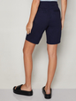 9" Mid Rise Twill Bermuda Shorts