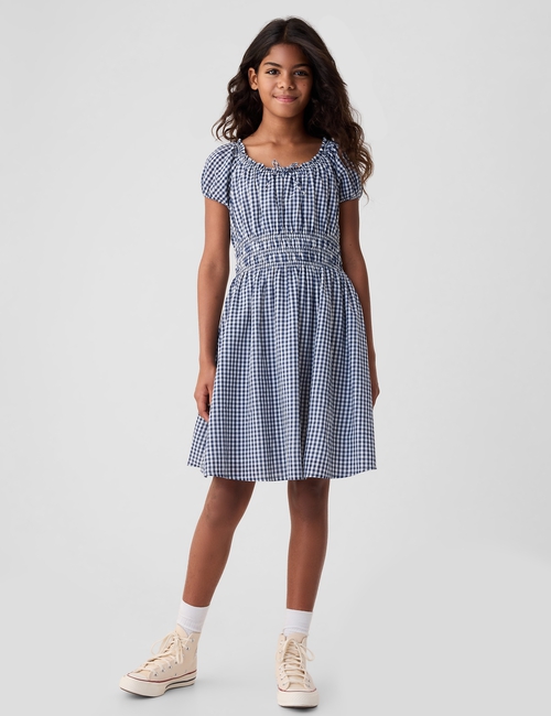 Gap × DÔEN Kids Gingham Dress
