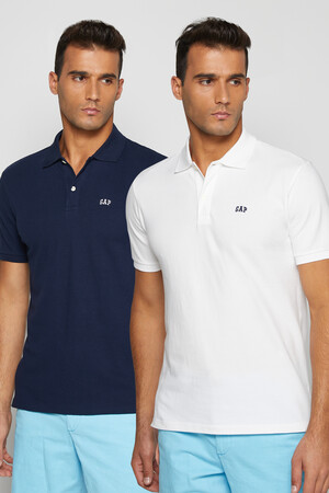 Gap Logo Polo Shirt, 2-Pack