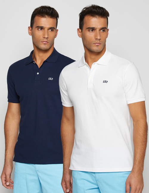 Gap Logo Polo Shirt, 2-Pack