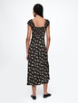 Crepe Sweetheart Maxi Dress