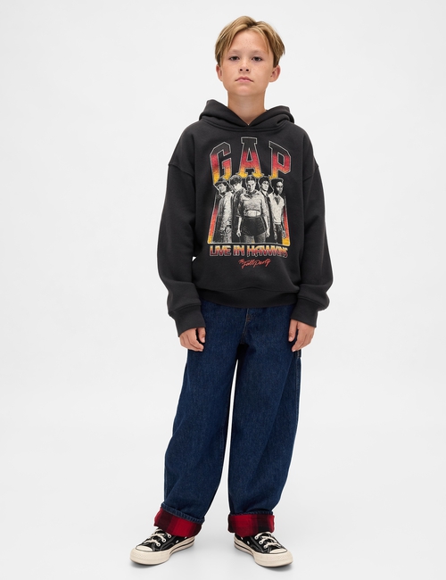 Stranger Things Kids VintageSoft Graphic Hoodie