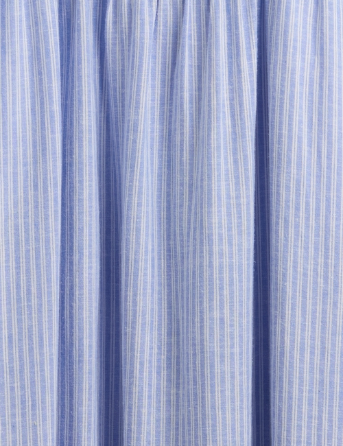 Linen-Blend Drop-Waist Maxi Dress