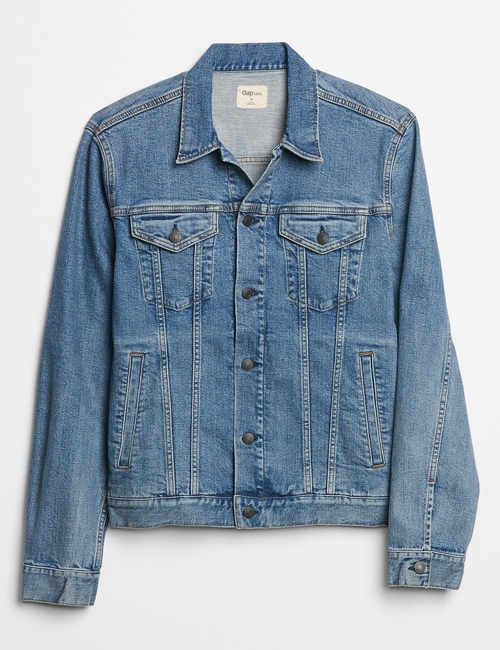 Icon Denim Jacket with GapFlex