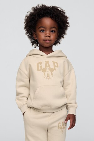 Gap × Disney Baby Vintage Soft Mickey Mouse Logo Hoodie