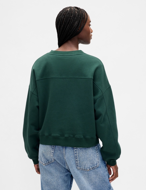 LOGO WEDGE PULLOVER