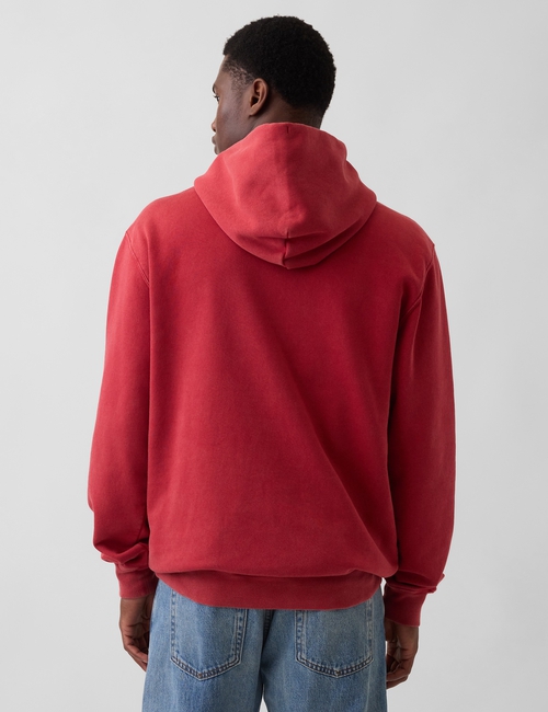 VintageSoft Relaxed Logo Hoodie