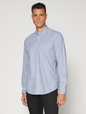 Stretch Poplin Shirt in Slim Fit