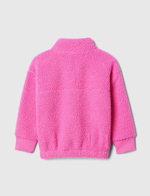 babyGap Sherpa Quarter-Zip Hoodie