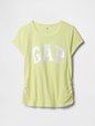 Kids Ruched Gap Logo T-Shirt