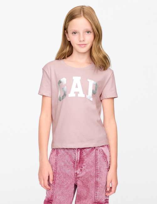 Kids Metallic Logo T-Shirt