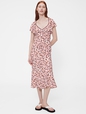 GapStudio Crepe Midi Dress