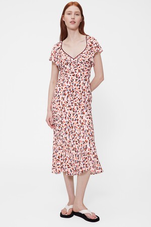 GapStudio Crepe Midi Dress