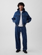 Gap × HFR Denim Zip Hoodie by Daveed Baptiste