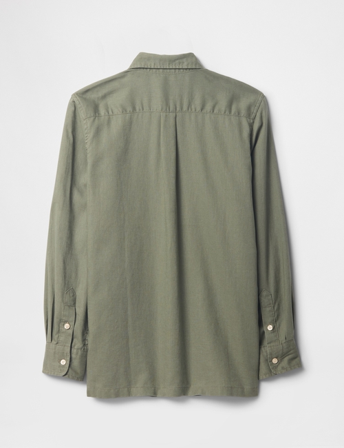 Kids Linen-Blend Shirt