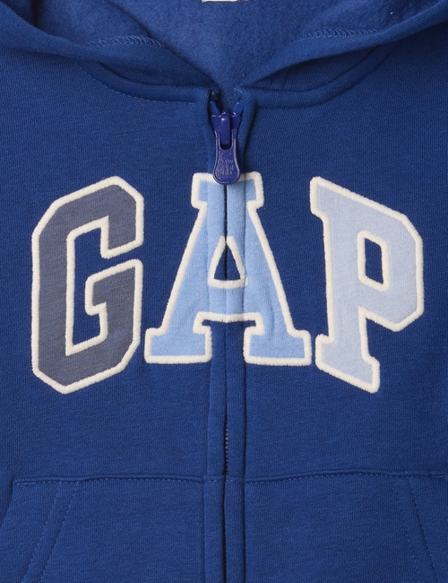 babyGap Relaxed Logo Zip Hoodie