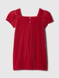 babyGap Velour Bow Shift Dress