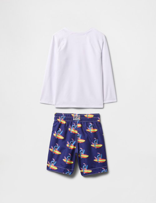 Gap × Disney Baby & Toddler Rash Guard Swim Two-Piece