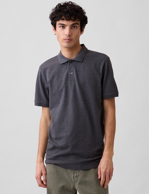 Stretch Pique Polo Shirt
