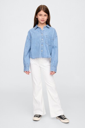 Kids High Rise '70s Flare Jeans