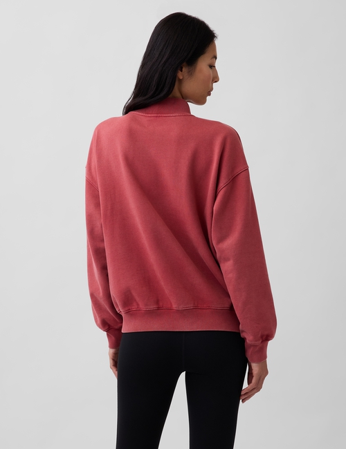 Heavyweight French Terry Oversized Mockneck Sweatshirt