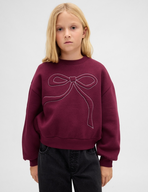 Kids Embellished Dolman Sweatshirt
