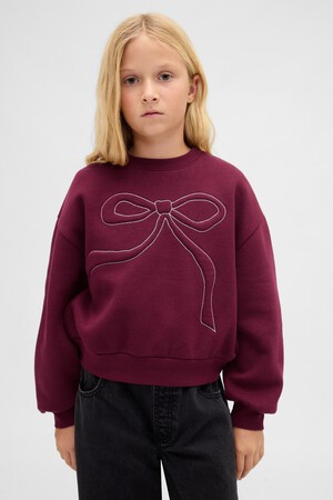 Kids Embellished Dolman Sweatshirt