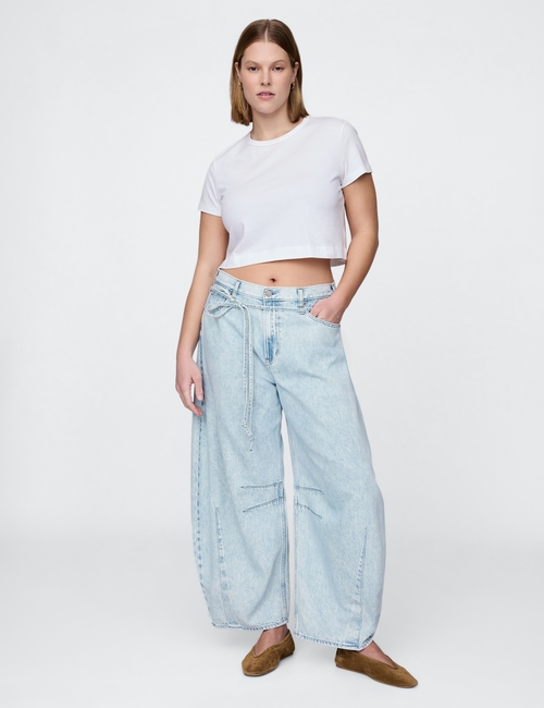 High Rise UltraSoft Horseshoe Jeans