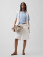 SS LINEN OVERSIZED TEE