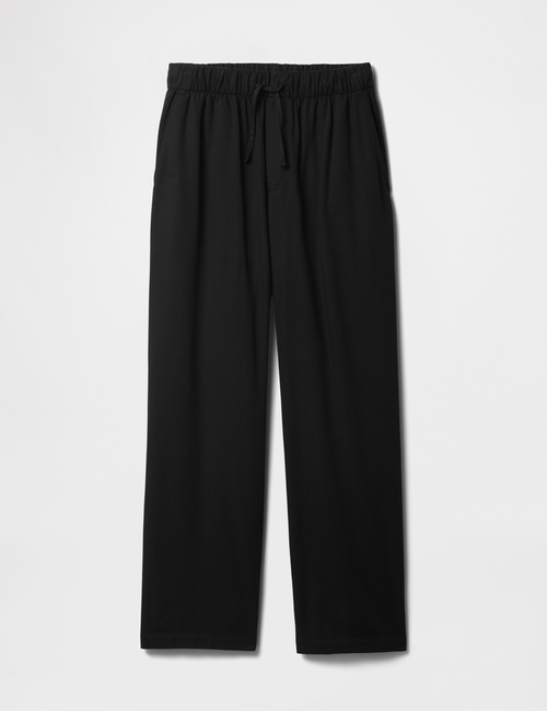 Mid Rise Easy Twill Pants