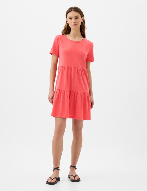 ForeverSoft Relaxed Tiered Mini Dress