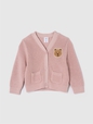 babyGap Shaker-Stitch Bear Cardigan