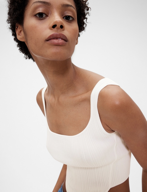 GapStudio Knit Corset Top