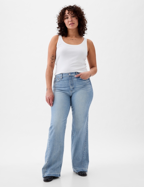 High Rise '70s Flare Jeans