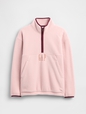 Kids Sherpa Logo Half-Zip Pullover