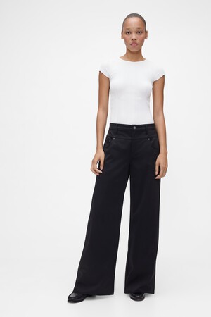 GapStudio Low Rise Satin Baggy Pants