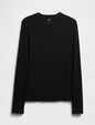 Essential Ribbed Crewneck T-Shirt