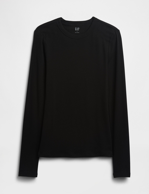 Essential Ribbed Crewneck T-Shirt