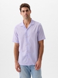 Linen-Blend Vacay Shirt in Standard Fit