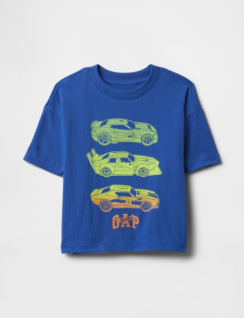 Baby & Toddler Oversized Hot Wheels Graphic T-Shirt